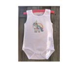 rompertje glitter eenhoorn/unicorn